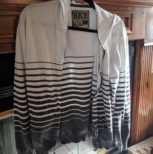 Men's BKE zip-up sweater with hood